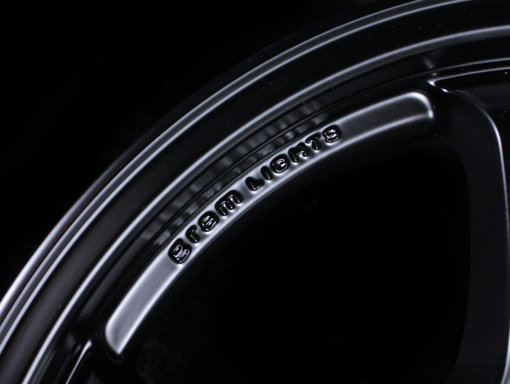 Rays Gram Lights 57DR Wheels - Semi Gloss Black 18x9.5 / 5x114