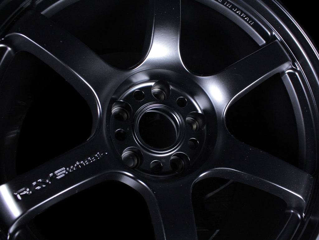 Rays Gram Lights 57DR Wheels - Semi Gloss Black 18x9.5 / 5x114