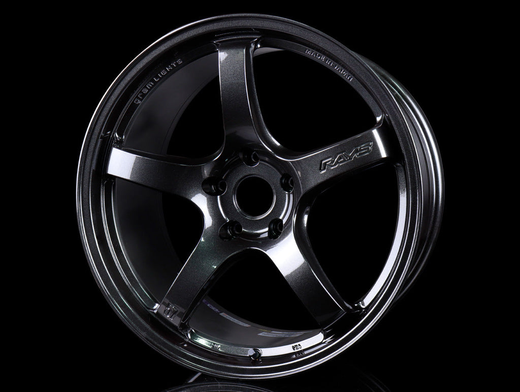 Rays Gram Lights 57CR Wheels - Gloss Black 19x9.5 / 5x120 / +35