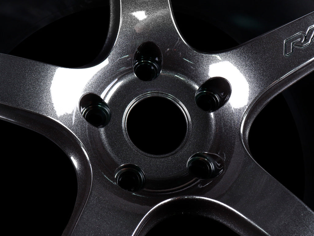 Rays Gram Lights 57CR Wheels - Gloss Black 19x9.5 / 5x120 / +35