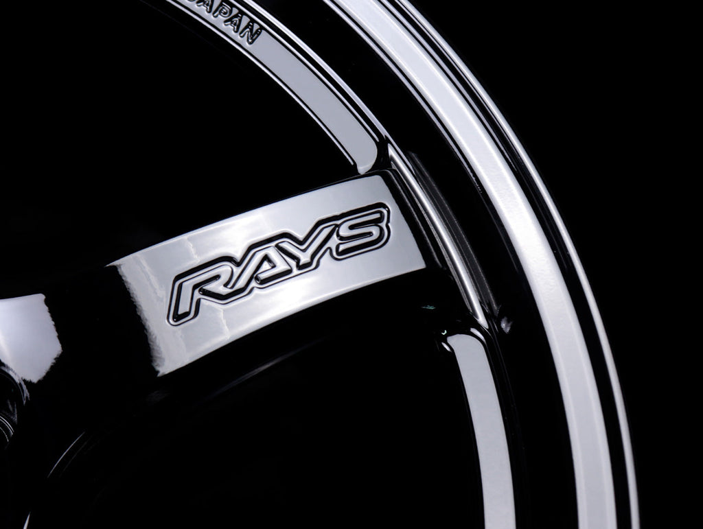 Rays Gram Lights 57CR Wheels - Glossy Black 19x9.5 / 5x120 / +35