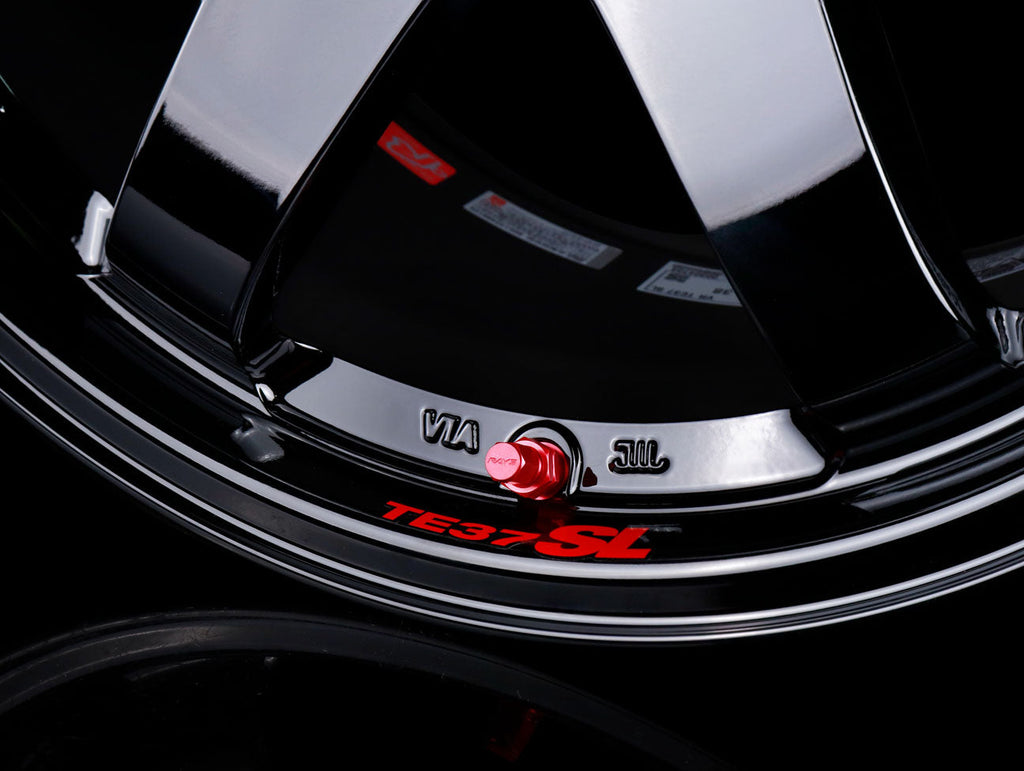 Volk Racing TE37SL Super Lap Edition - Gloss Black 18x9.5 / 5x120
