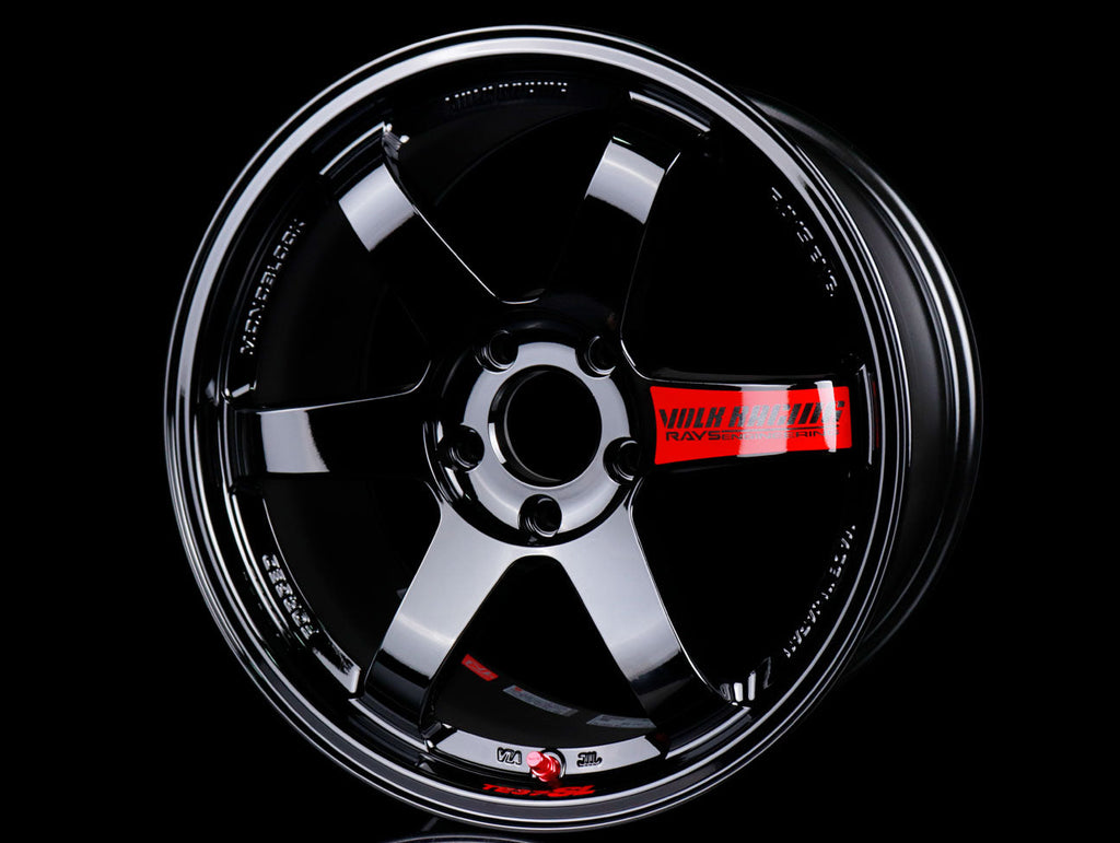 Volk Racing TE37SL Super Lap Edition - Gloss Black 18x9.5 / 5x120