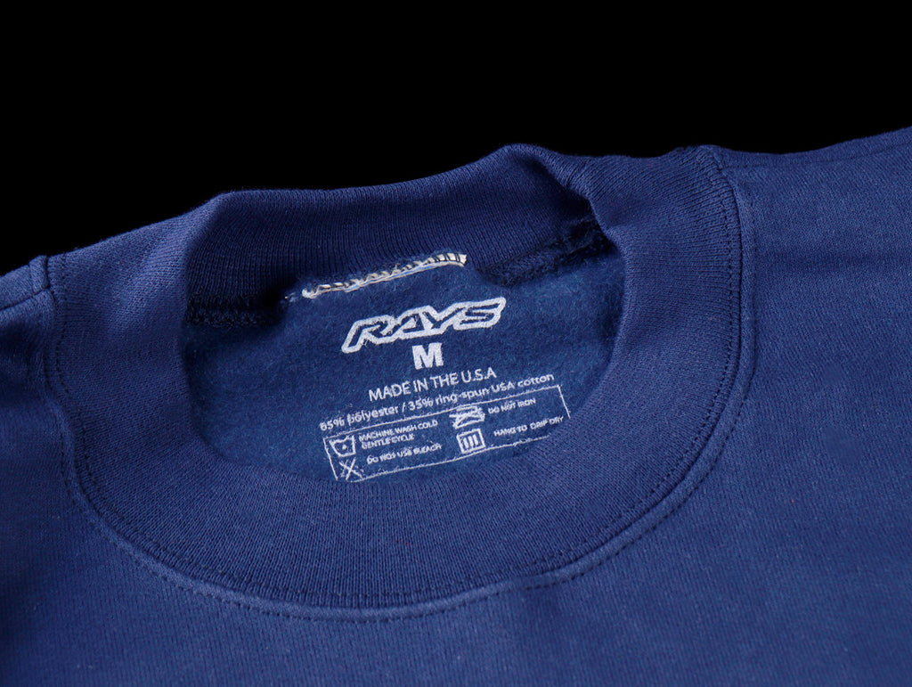 Rays Crewneck Sweatshirt - Navy