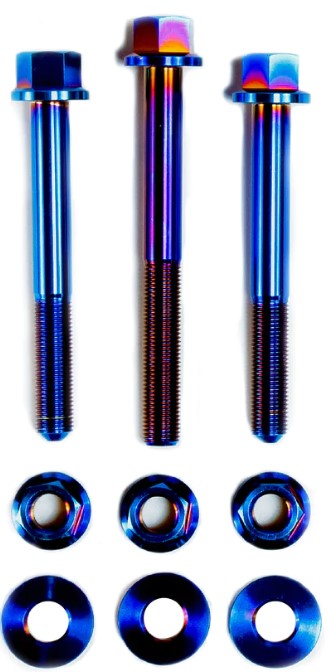 SpeedFactory Racing Titanium EG / DC / EK Engine Mount Hardware Kits