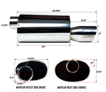 Load image into Gallery viewer, SpeedFactory Racing Street Spec Muffler