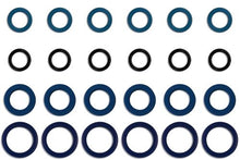 Load image into Gallery viewer, Seal kit for Fuel Injector Clinic low-z 3000GT VR4, RB26, or 7M-GTE injectors  (Scribed part numbers ending in "K") (slk-135-185x6-k)