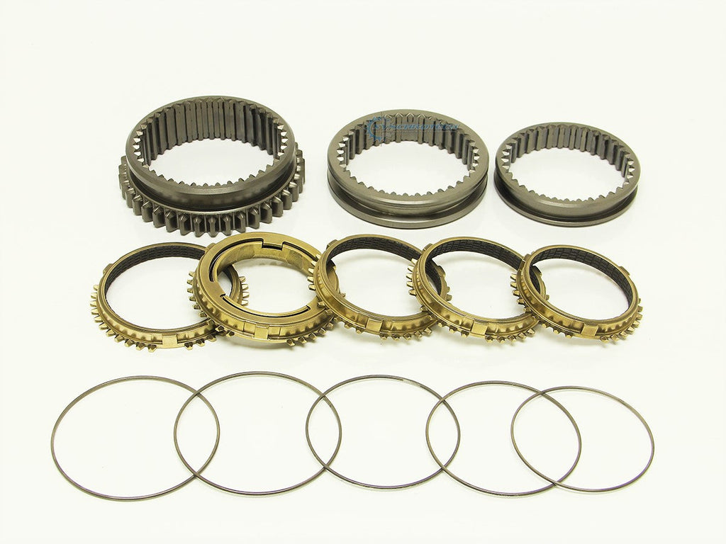 Synchrotech Carbon Synchro Sleeve Set 1-5 B-AWD/ Euro Accord