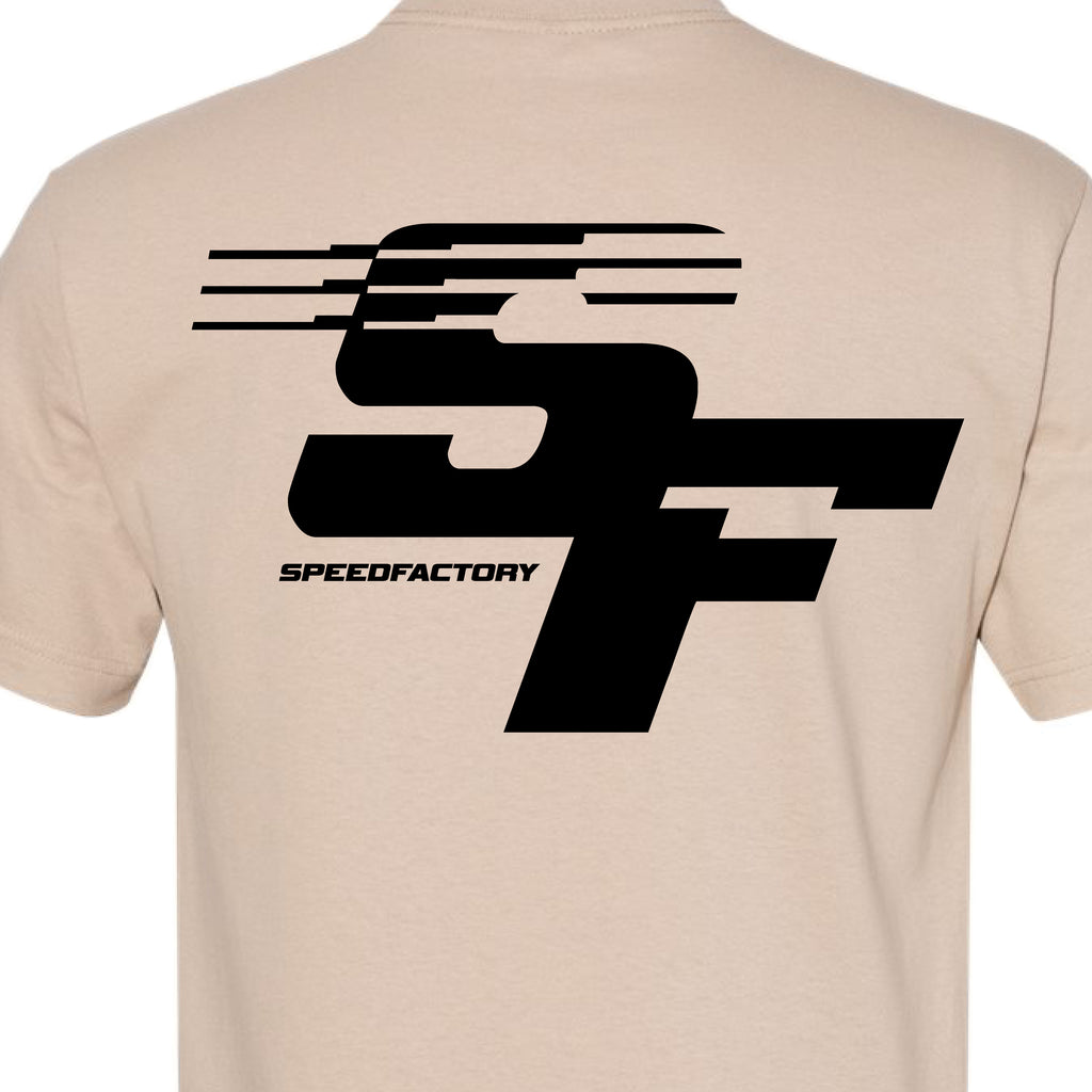 SpeedFactory Racing New Era T-Shirt (Bone)