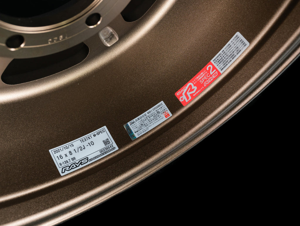 Volk Racing TE37XT M-Spec Wheels - Bronze - 16x8.5 / 6x139 / -10