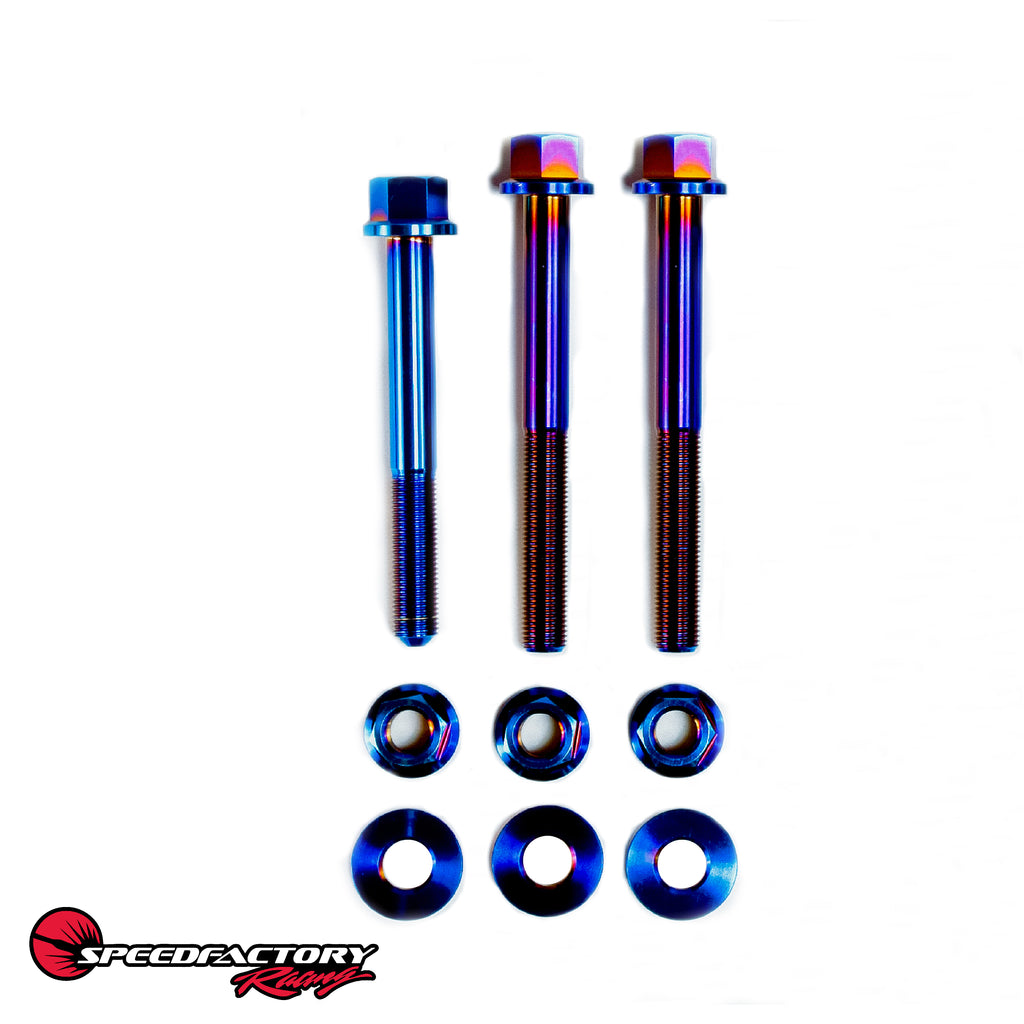 SpeedFactory Racing Titanium EG / DC / EK Engine Mount Hardware Kits