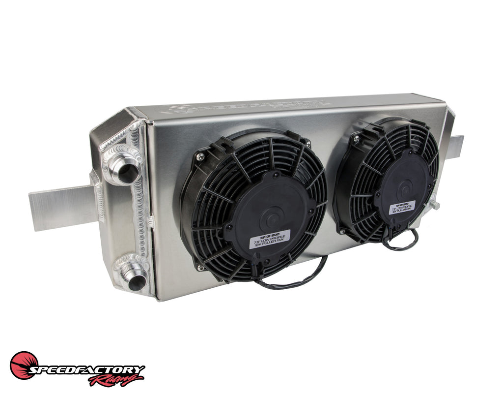 SpeedFactory Racing Aluminum Tucked Radiator