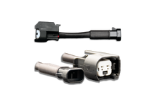 Load image into Gallery viewer, Set of 8 US Car/EV6 (female) to GM/Delphi (male) injector plug adaptors (padputogm8)