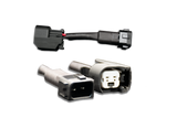 Set of 4 US Car/EV6 (female) to Honda OBD2 (male) injector plug adaptors (padputoh4s)