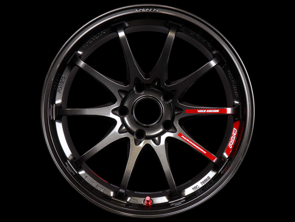 Volk Racing CE28CR II Black Edition Wheels - Diamond Dark Gunmetal 18x9.5 / 5x120 / +38