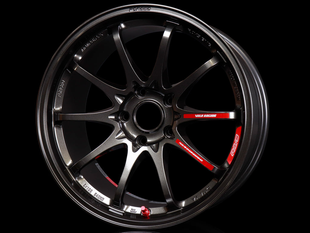 Volk Racing CE28CR II Black Edition Wheels - Diamond Dark Gunmetal 18x9.5 / 5x120 / +38