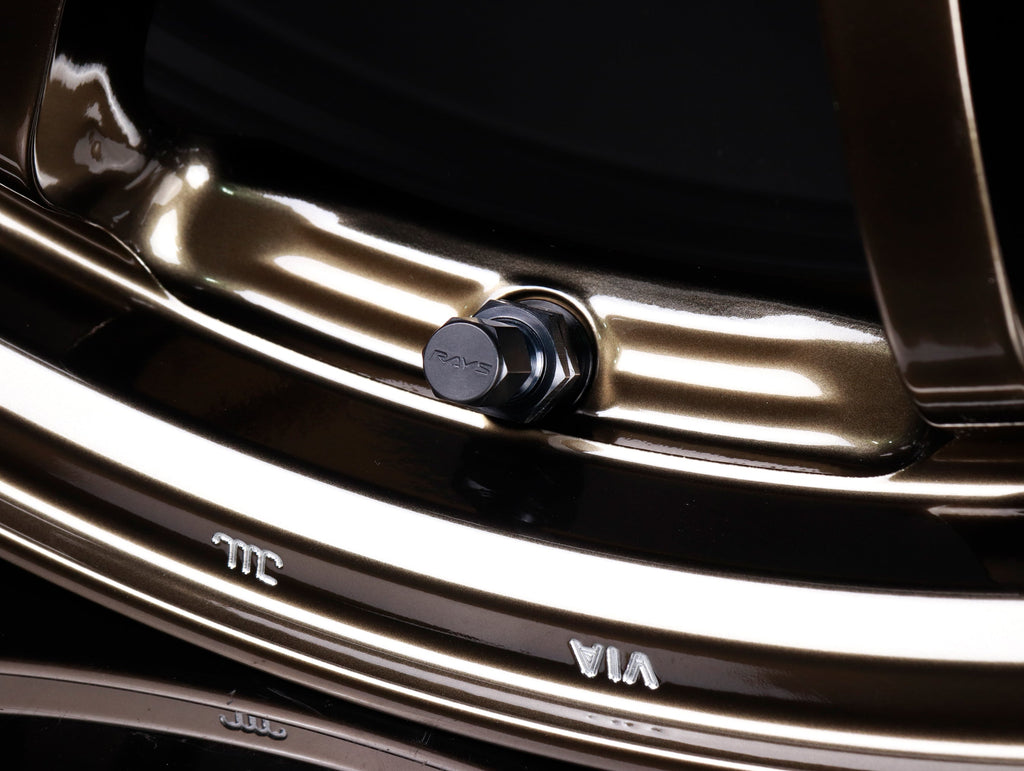 Volk Racing CE28N Plus Wheels - Shining Bronze Metal - 18x9.5 / +38