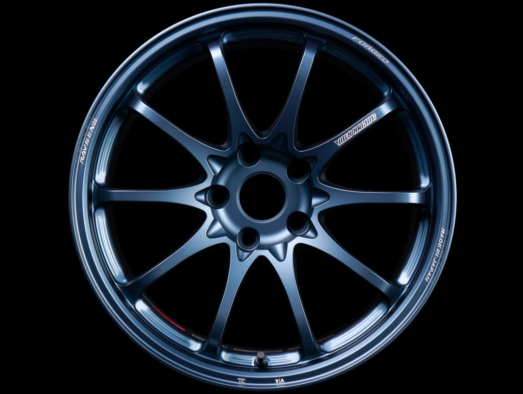 Volk Racing CE28N Plus Wheels - Matte Blue Gunmetal - 18x9.5 / +38