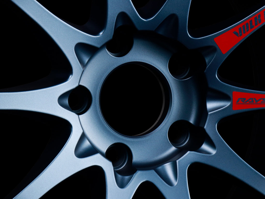 Volk Racing CE28SL Wheels - Matte Blue Gunmetal - 18x9.5 / 5x120 / +35