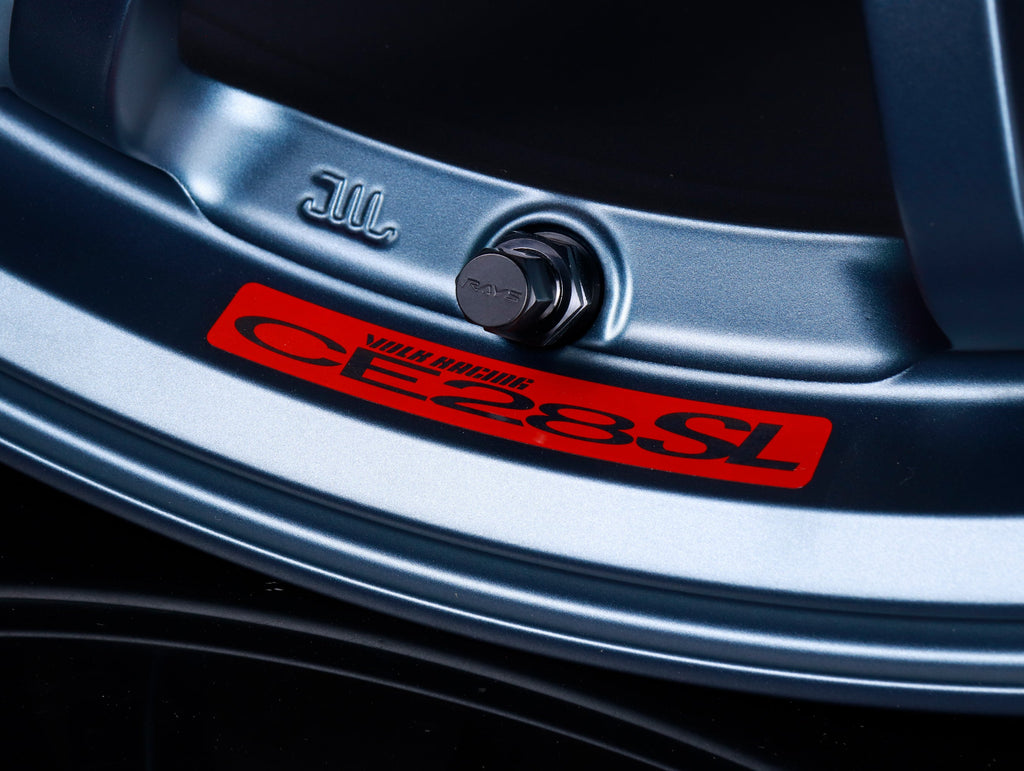 Volk Racing CE28SL Wheels - Matte Blue Gunmetal - 18x9.5 / 5x120 / +35