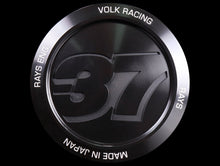 Load image into Gallery viewer, Volk Racing Center Cap Model 37 - Black / Almite