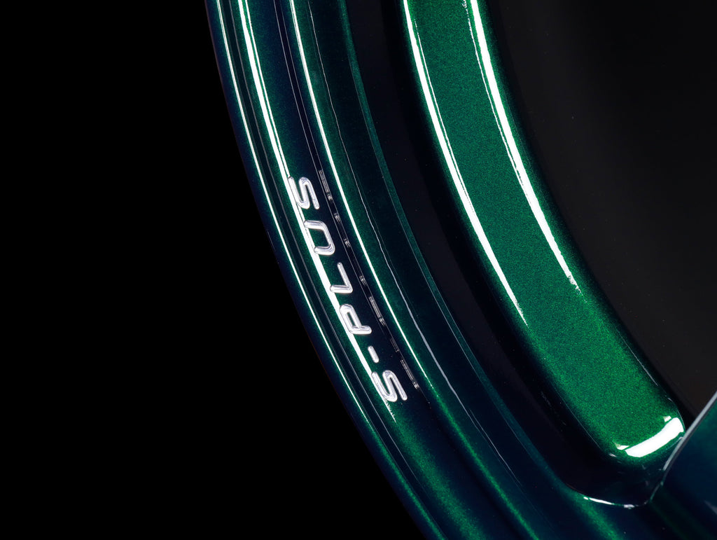 Volk Racing TE37 Saga S-Plus Wheels - Racing Green / 15x8 / 4x100 / +35