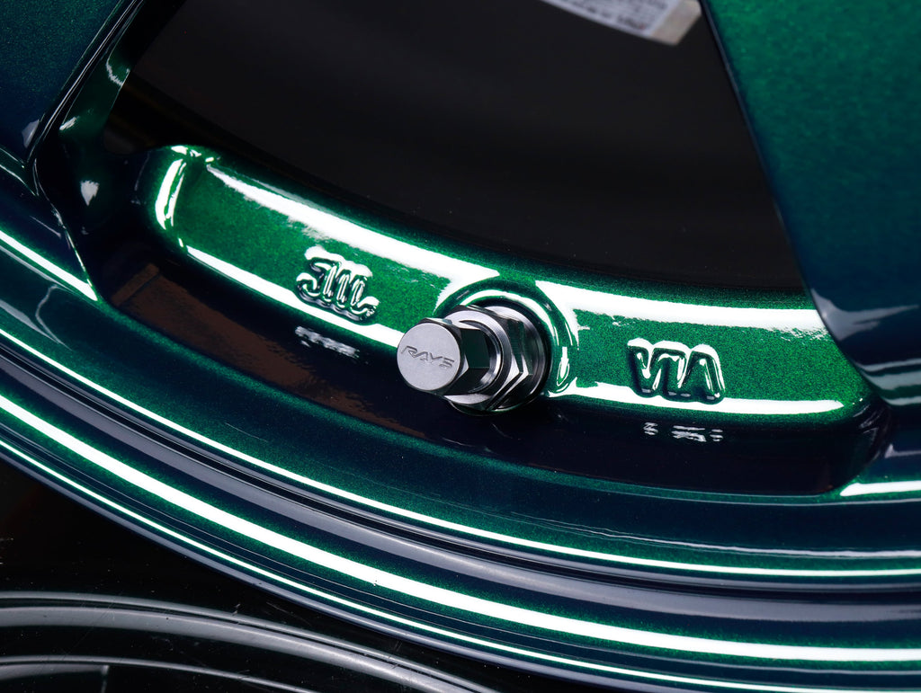 Volk Racing TE37 Saga S-Plus Wheels - Racing Green / 15x8 / 4x100 / +35