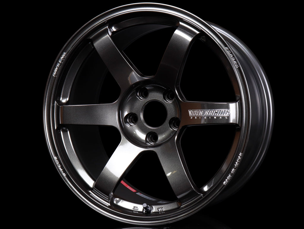 Volk Racing TE37 Saga S-Plus Wheels - Diamond Dark Gunmetal / 18x9.5 / 5x114