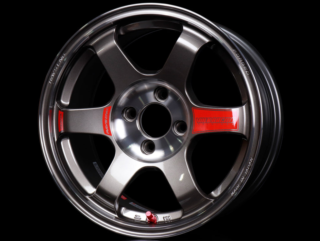 Volk Racing TE37 Saga SL Wheels - Pressed Graphite / 15x8 / 4x100