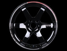 Load image into Gallery viewer, Volk Racing TE37 Saga S-Plus Time Attack Wheels - Black/Redot / 18x9.5 / 5x120 / +38