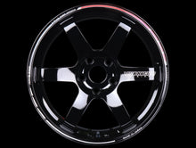 Load image into Gallery viewer, Volk Racing TE37 Saga S-Plus Time Attack Wheels - Black/Redot / 18x9.5 / 5x114