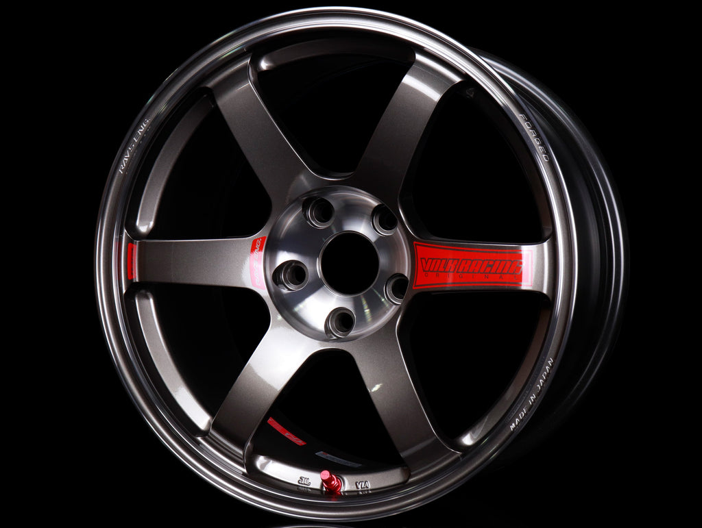 Volk Racing TE37 Saga SL Wheels - Pressed Graphite / 18x9.5 / 5x120 / +38