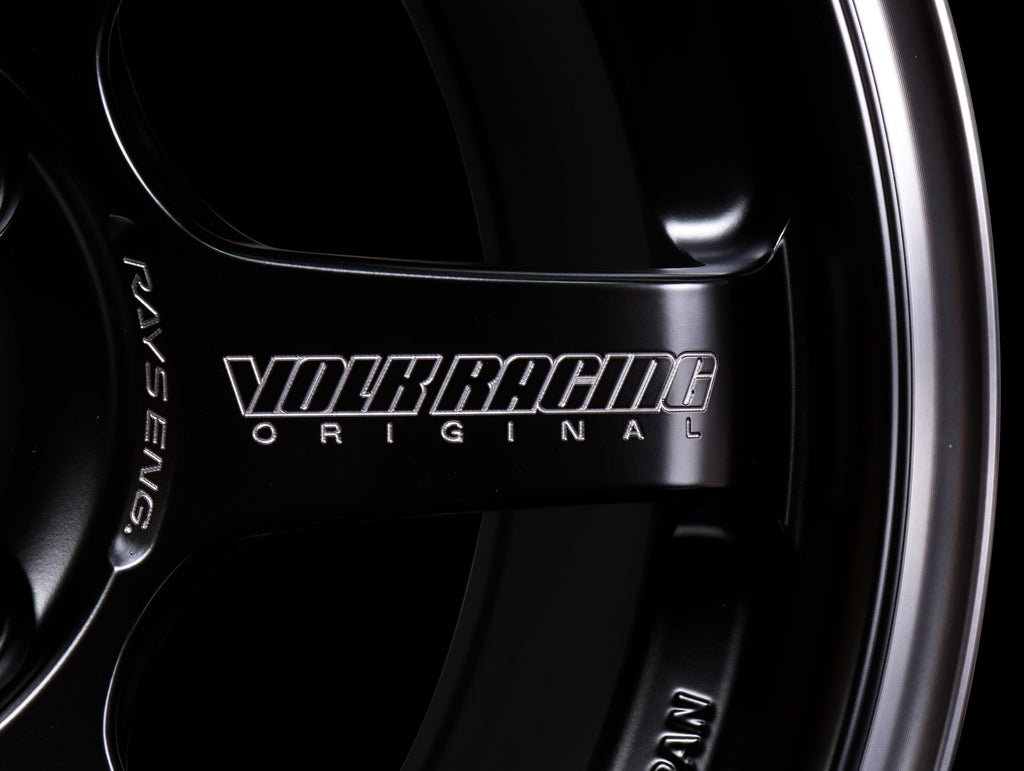 Volk Racing TE37 Sonic Black Shadow Wheels - 15x7 / 4x100 / +35