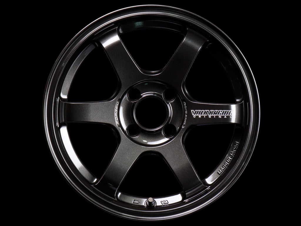Volk Racing TE37 Sonic Wheels - Diamond Dark Gunmetal - 15x7 / 4x100 / +35