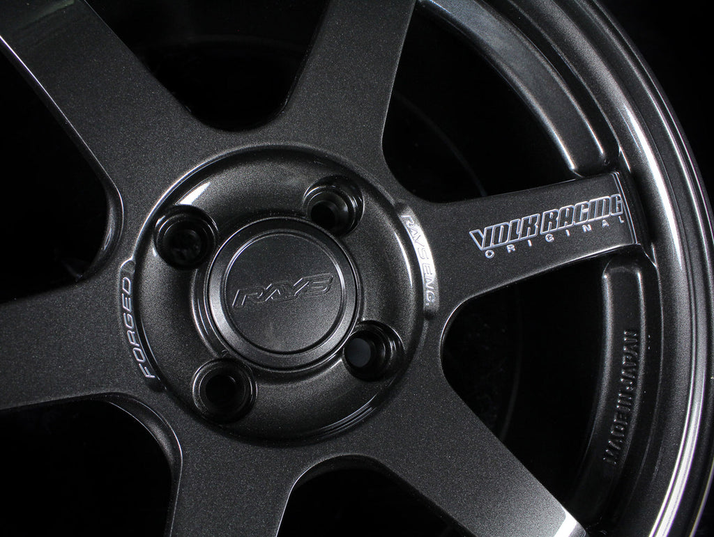 Volk Racing TE37 Sonic Wheels - Diamond Dark Gunmetal - 16x7 / 4x100