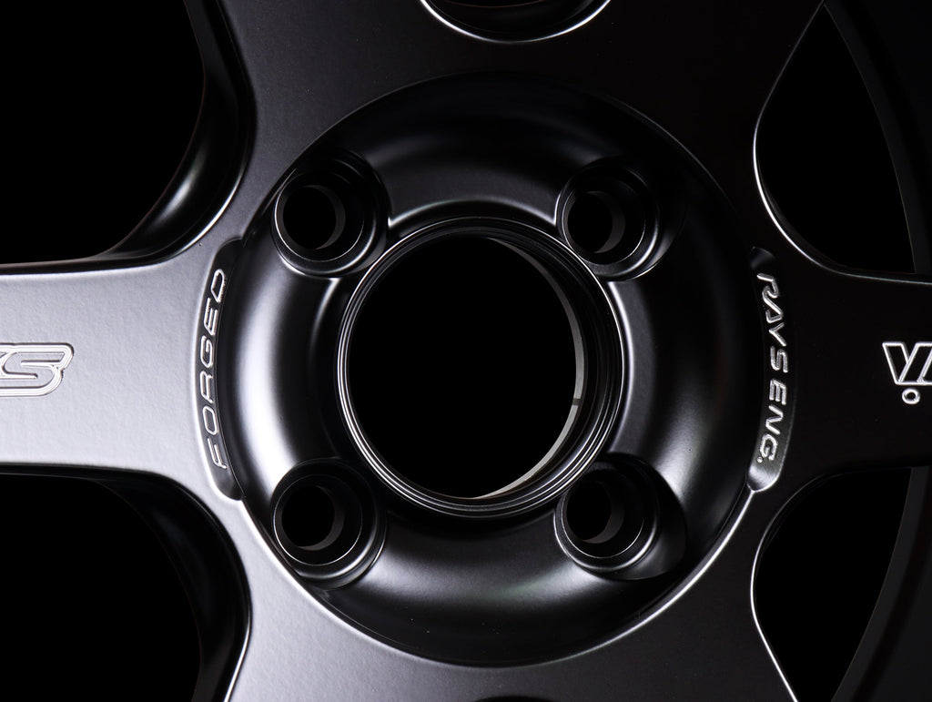 Volk Racing TE37 Sonic Black Shadow Wheels - 16x8 / 4x100 / +35