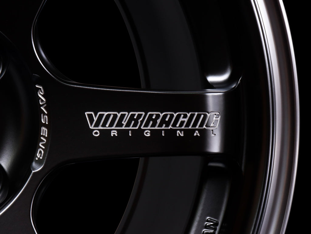 Volk Racing TE37 Sonic Black Shadow Wheels - 16x8 / 4x100 / +35