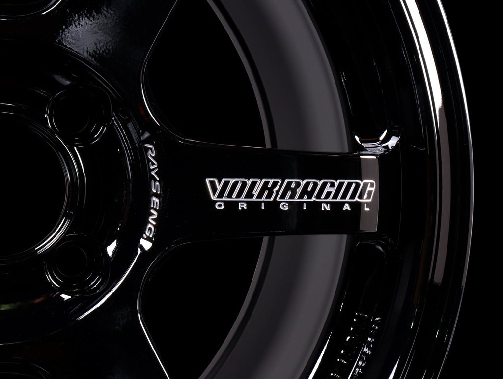 Volk Racing TE37 Sonic Wheels - Gloss Black 16x8 / 4x100 / +35
