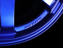 Load image into Gallery viewer, Volk Racing TE37 Sonic Wheels - Hyper Blue 16x8 / 4x100 / +35