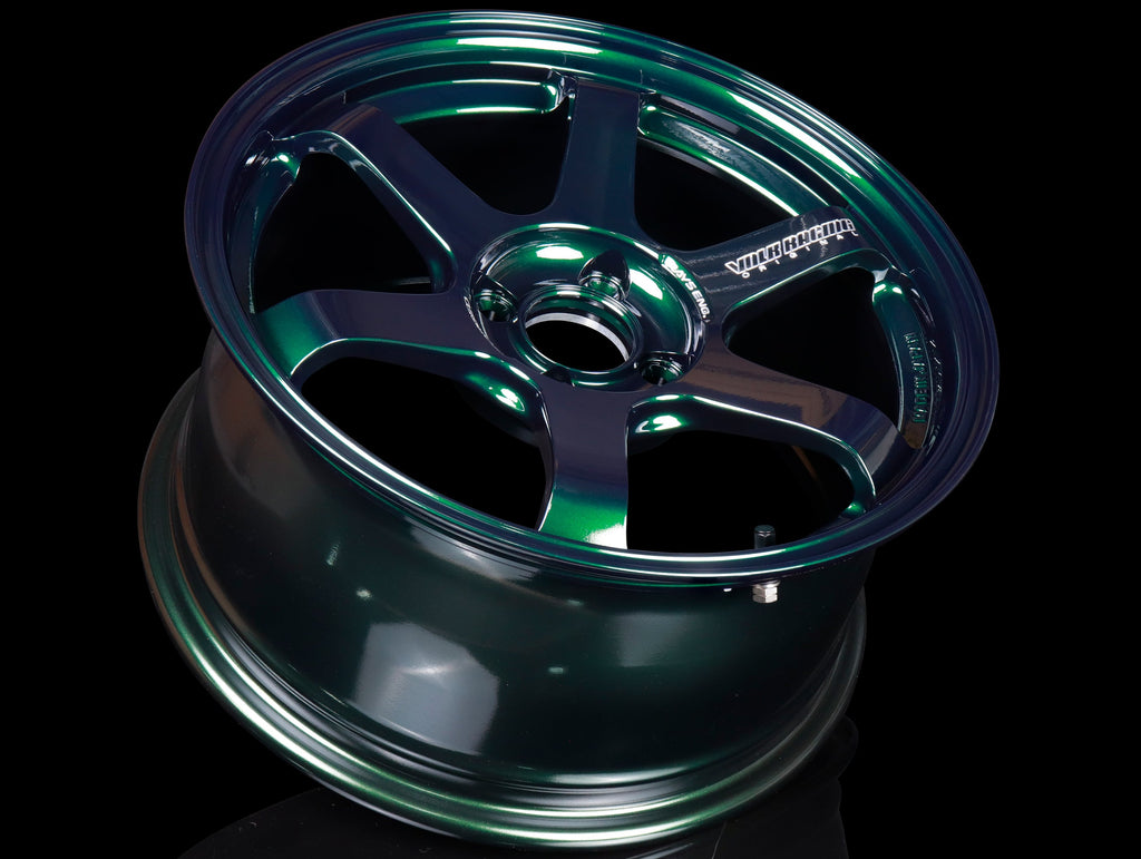Volk Racing TE37 Sonic Wheels - Racing Green 16x8 / 4x100 / +35