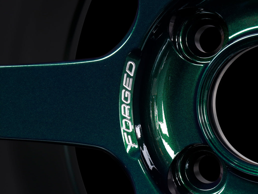 Volk Racing TE37 Sonic Wheels - Racing Green 16x8 / 4x100 / +35