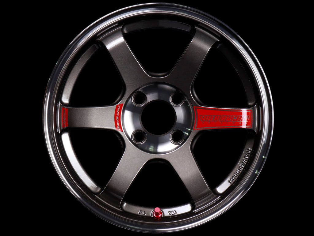 Volk Racing TE37 Sonic SL Wheels - Pressed Graphite 15x7 / 4x100 / +34