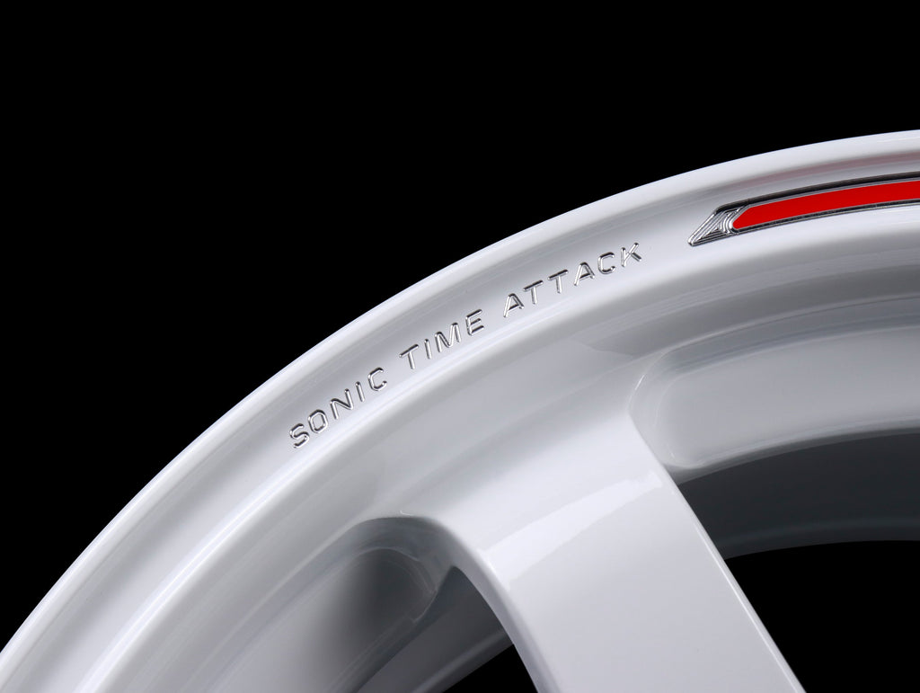 Volk Racing TE37 Sonic Time Attack Edition Wheels - Dash White 15x7 / 4x100