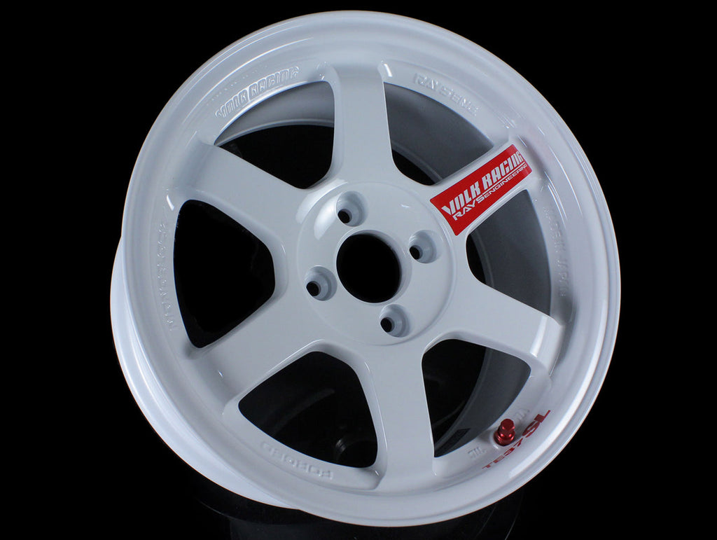 Volk Racing TE37SL Super Lap Edition - Dash White 15x8 / 4x100