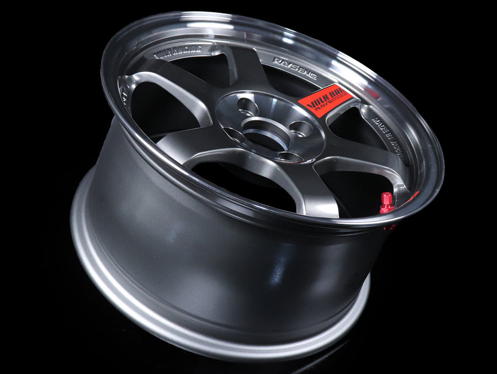 Volk Racing TE37SL Super Lap Edition - Pressed Graphite 15x8.0 / 4x100 / +35