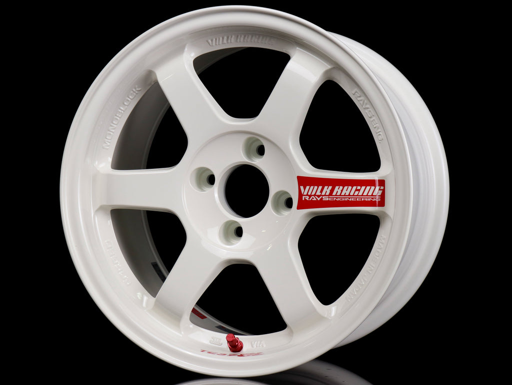Volk Racing TE37SL Super Lap Edition - Champ White 15x8 / 4x100 / +25