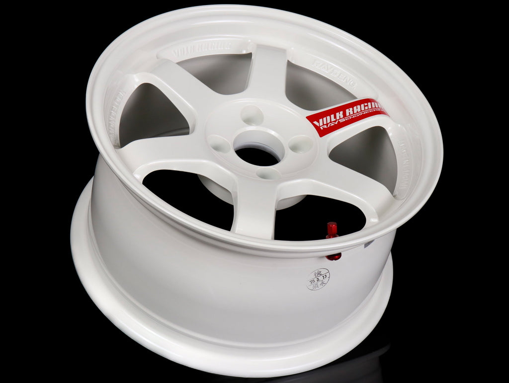 Volk Racing TE37SL Super Lap Edition - Champ White 15x8 / 4x100 / +25