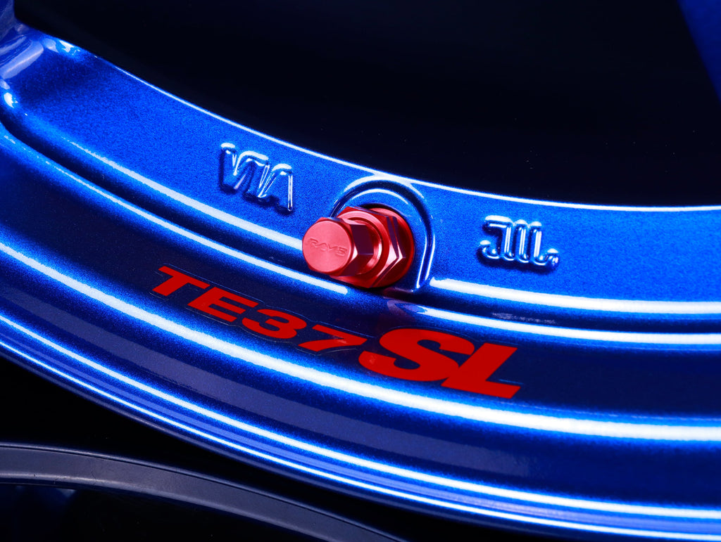 Volk Racing TE37SL Super Lap Edition - Hyper Blue 18x9.5 / 5x120