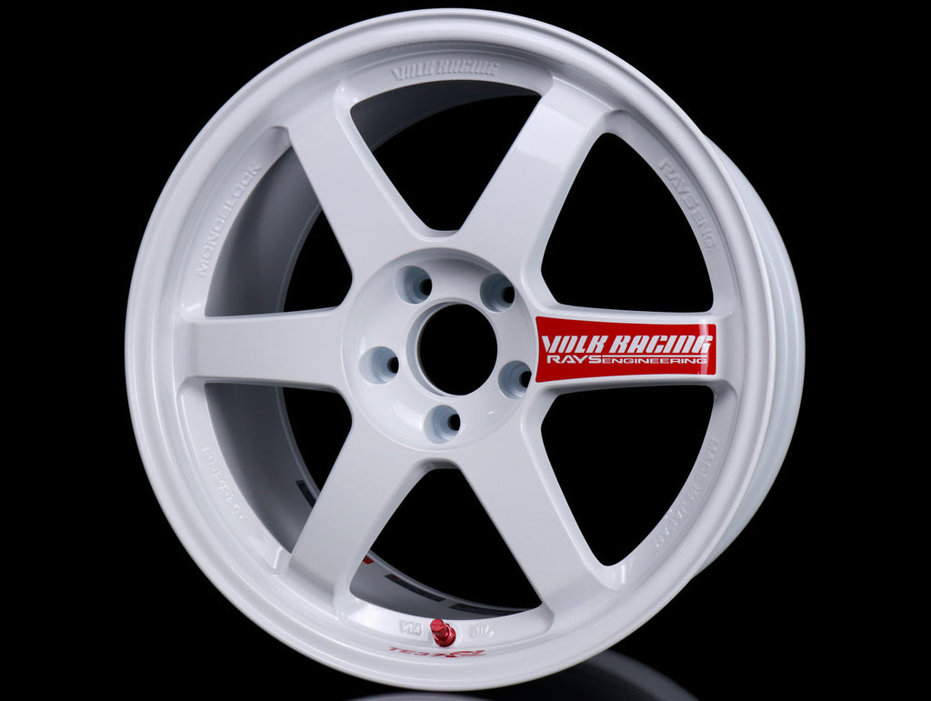 Volk Racing TE37SL Super Lap Edition - Dash White 18x9.5 / 5x114 / +40
