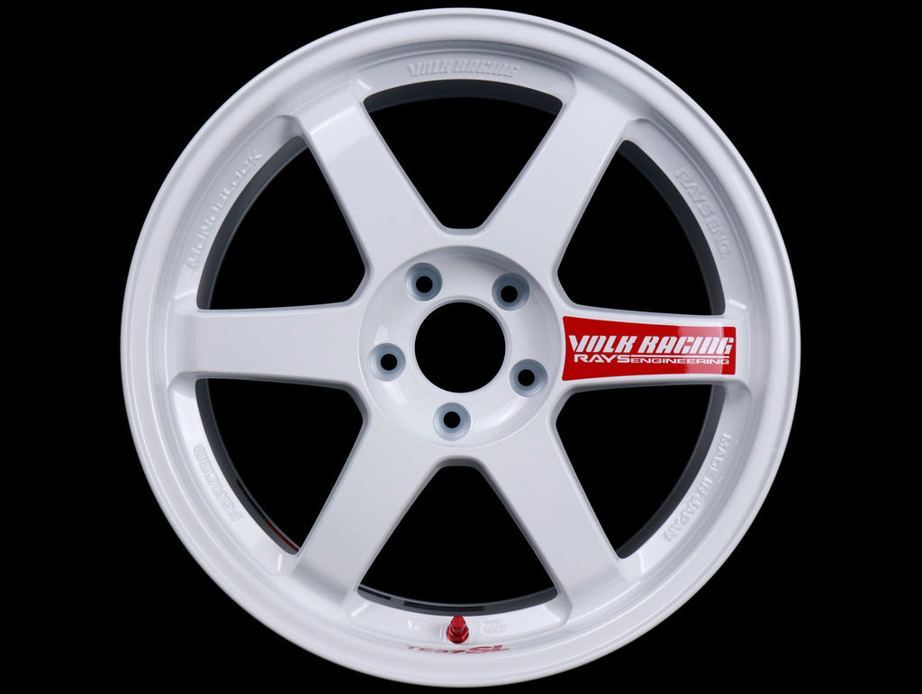 Volk Racing TE37SL Super Lap Edition - Dash White 18x9.5 / 5x114 / +40